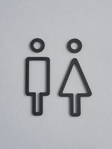 アイアン製 トイレサイン