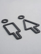 アイアン製 トイレサイン