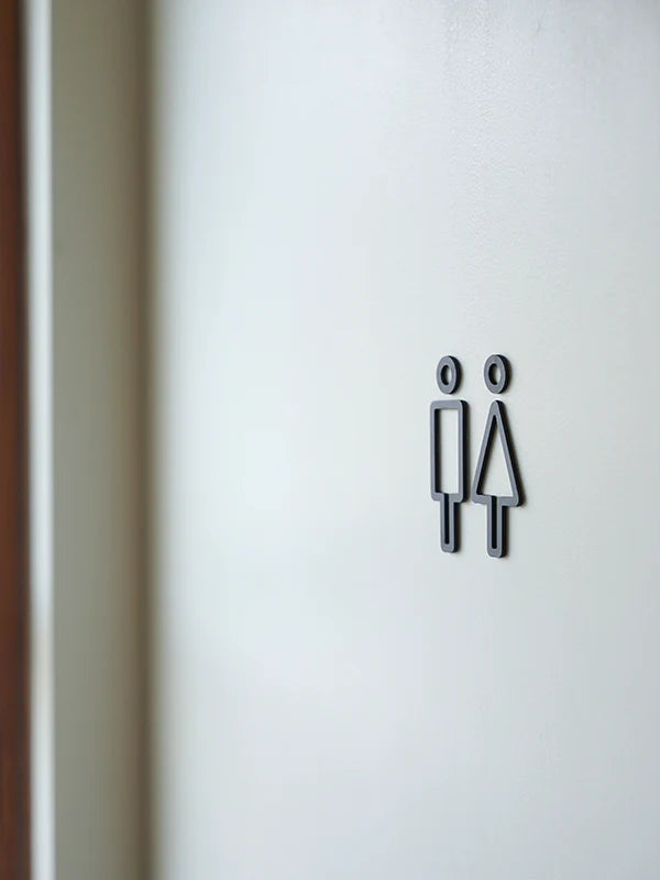 アイアン製 トイレサイン – maple