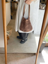 ハンドスモッキングトートバッグ