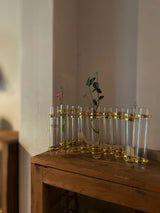 ダルトン LINK TUBE VASE GOLD RING