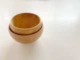 籐芸 木のお椀